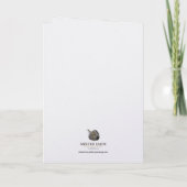 Orthodox Christian Nativity Christmas Card カード (裏面)