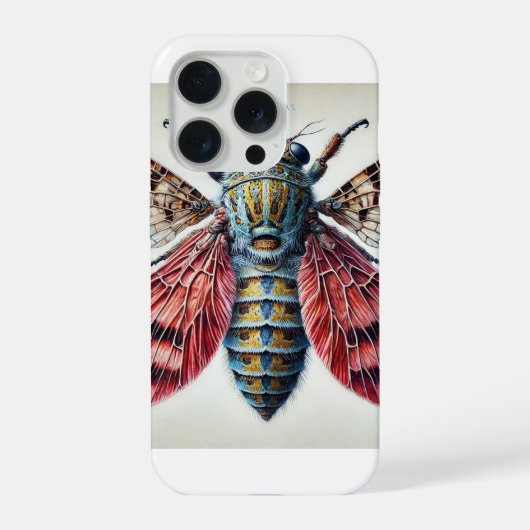 Orthomegas Insect 280624IREF110 - Watercolor iPhoneケース (裏面)