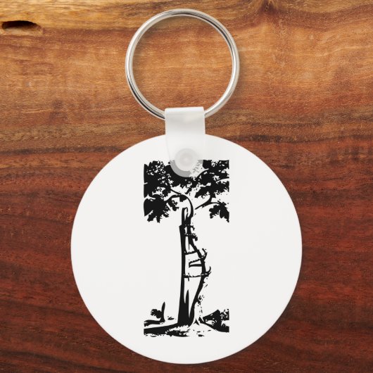 Orthopedic Crooked Tree キーホルダー (正面)