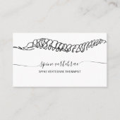 Orthopedic doctor Surgeon Massage Therapist 名刺 (正面)