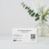 Orthopedic Specialis Business | Modern Appointment 名刺 (スタンド正面)