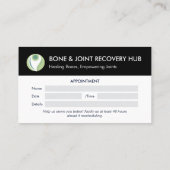 Orthopedic Specialis Business | Modern Appointment 名刺 (裏面)