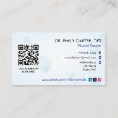 Orthopedic Therapy Clinic | Modern White 名刺 (正面)