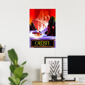 Ortisei, Dolomiti Alps, Val Gardena ski, Italy ポスター (ホームオフィス)