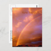 ortiz山上の虹 ポストカード (正面/裏面)