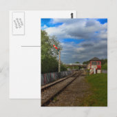 Orton Mere Station and Signal box ポストカード (正面/裏面)