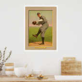 Orval Overall Cubs Baseball 1911 ポスター (キッチン)