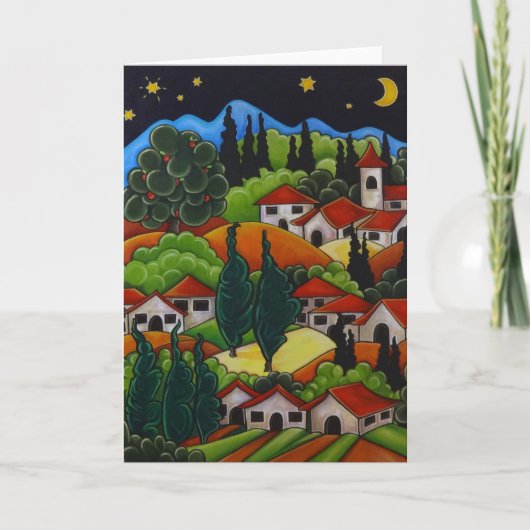 Orvietoグリーティングカード カード (正面)