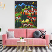 Orvieto Italy絵を描's - Canvas Print キャンバスプリント (インサイチュ (リビング))