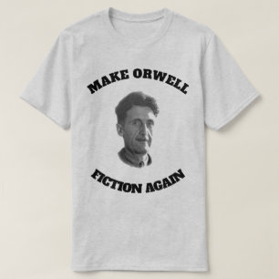 Orwellのフィクションを再度作って下さい Tシャツ