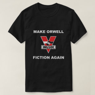 Orwellのフィクションを再度作って下さい Tシャツ
