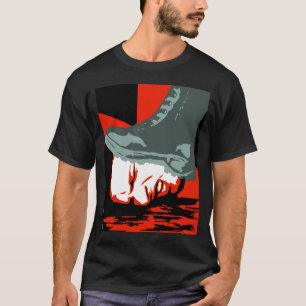 OrwellのブーツのTシャツ Tシャツ