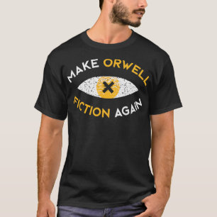 OrwellフィクションをPhilosophyギフトに対抗する Tシャツ