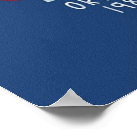 Orwell 1984暗い背景のための制御 ポスター (角)