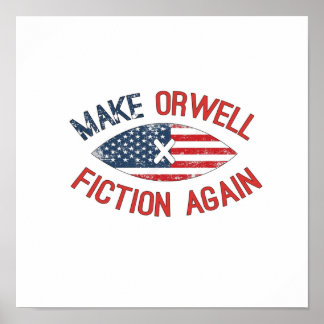 Orwell Fiction Againmakeorwellfictionを再びSにする ポスター