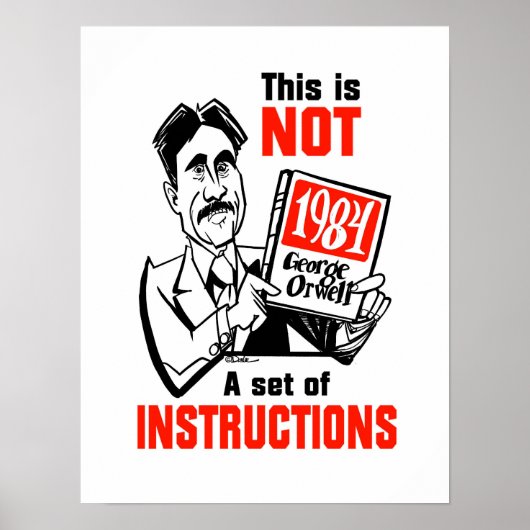 Orwellianポスター ポスター (正面)