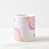 Oryn Mandala 11 oz. Personalized Mug コーヒーマグカップ (中央)