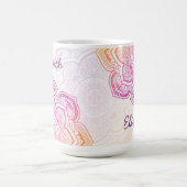 Oryn Mandala 15 oz. Personalized Mug コーヒーマグカップ (中央)