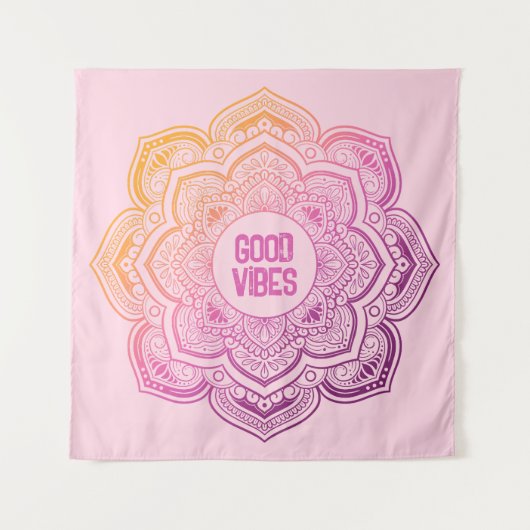 Oryn Mandala Personalized Tapestry タペストリー (正面)