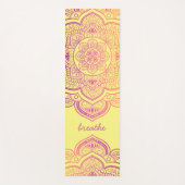 Oryn Mandala Personalized Yoga Mat ヨガマット (正面)