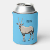 Oryx cartoon illustration 缶クーラー (缶裏面)