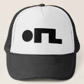 ORZ絵文字Kaomoji Emoji キャップ (正面)