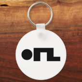 ORZ絵文字Kaomoji Emoji キーホルダー (正面)