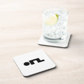 ORZ絵文字Kaomoji Emoji コースター (右側)