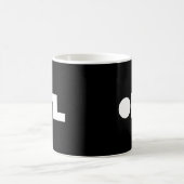ORZ絵文字Kaomoji Emoji コーヒーマグカップ (中央)