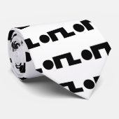 ORZ絵文字Kaomoji Emoji ネクタイ (ロール)