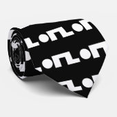 ORZ絵文字Kaomoji Emoji ネクタイ (ロール)