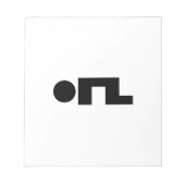 ORZ絵文字Kaomoji Emoji ノートパッド (正面)