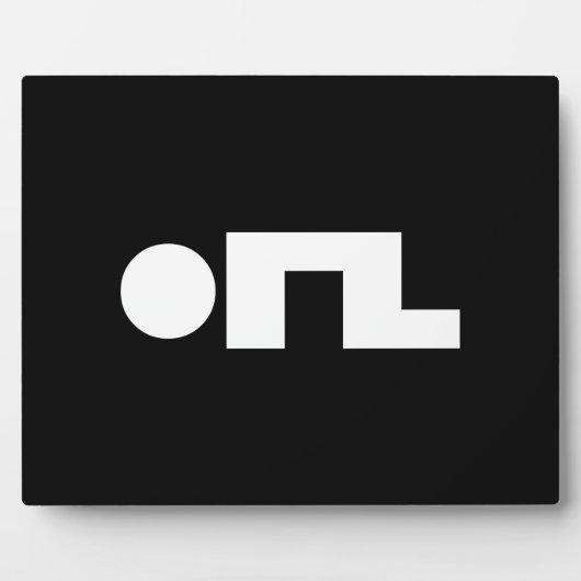 ORZ絵文字Kaomoji Emoji フォトプラーク (正面)