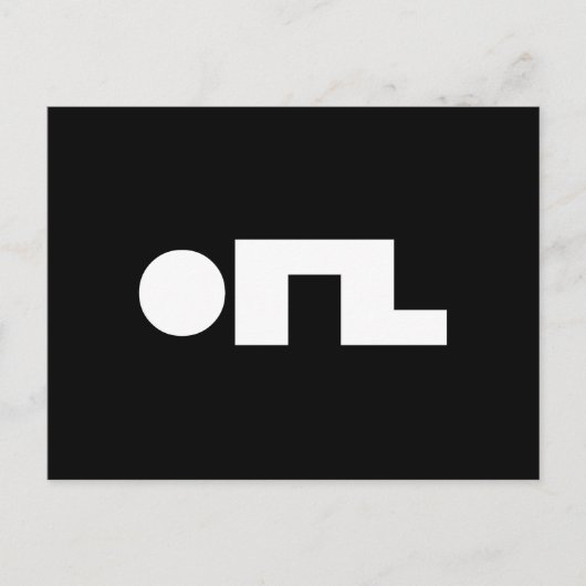 ORZ絵文字Kaomoji Emoji ポストカード (正面)