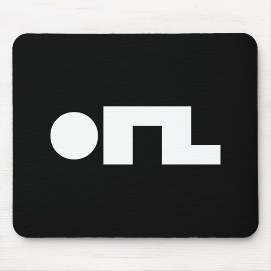 ORZ絵文字Kaomoji Emoji マウスパッド (正面)