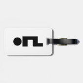 ORZ絵文字Kaomoji Emoji ラゲッジタグ (裏面横)