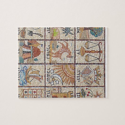 OsによってBrasões dasはTribos deイスラエル共和国が居眠りします ジグソーパズル (横)