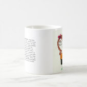 osのqueのamei… コーヒーマグカップ (中央)