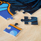 OSルーネアートパズル |アングロサクソンバイキングルーンᚩ ジグソーパズル (側面)