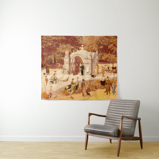  Os Avestruzes de Ponte de Lima タペストリー (インサイチュ(横))