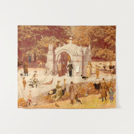  Os Avestruzes de Ponte de Lima タペストリー