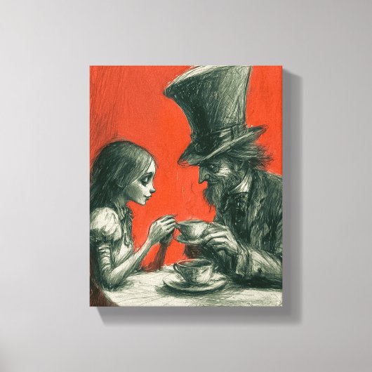 Os Melhores Planos São os que Não Fazem Sentido キャンバスプリント (正面)