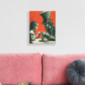 Os Melhores Planos São os que Não Fazem Sentido キャンバスプリント (インサイチュ (リビング))