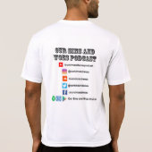 OS&Wメンズジムシャツ Tシャツ (裏面)