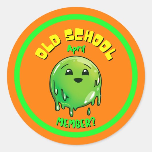 OSAステッカー1 ラウンドシール (正面)