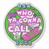 OSA 2025ロゴステッカー シール (正面)