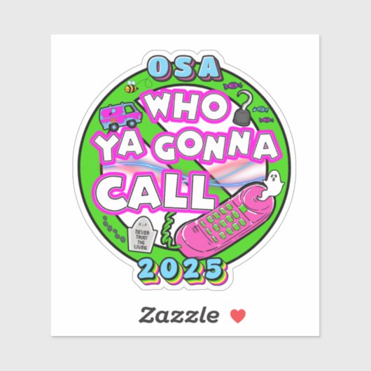 OSA 2025ロゴステッカー シール (シート)