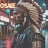 Osageスタンプ シール (正面)