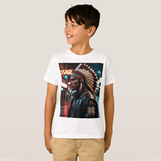 Osage Kidsシャツ Tシャツ (正面フル)