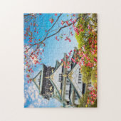 Osaka Castle ジグソーパズル (縦)